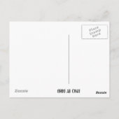 Masonic symbolen ORDO AB CHAO Briefkaart (Achterkant)