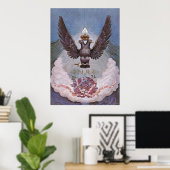 Masonic Symbolisme Poster (Thuiskantoor)