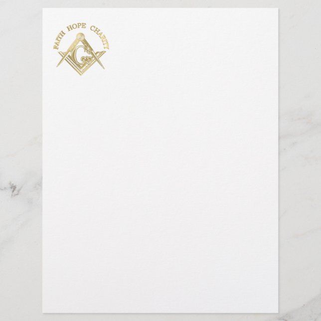 Masonic-symbool (Voorkant)