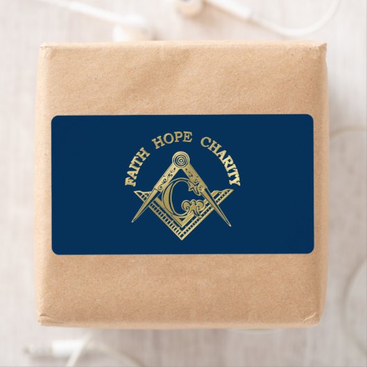 Masonic-symbool Etiket (Insitu)