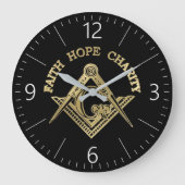 Masonic-symbool Grote Klok (Voorkant)