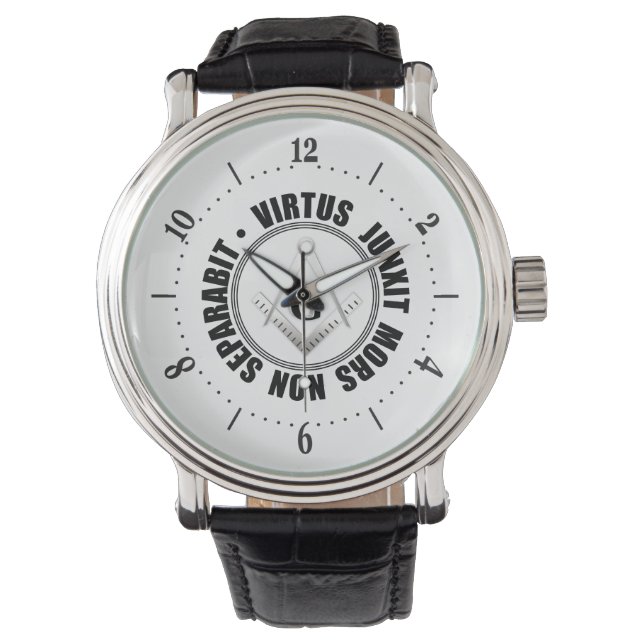 Masonic-symbool Horloge (Voorkant)