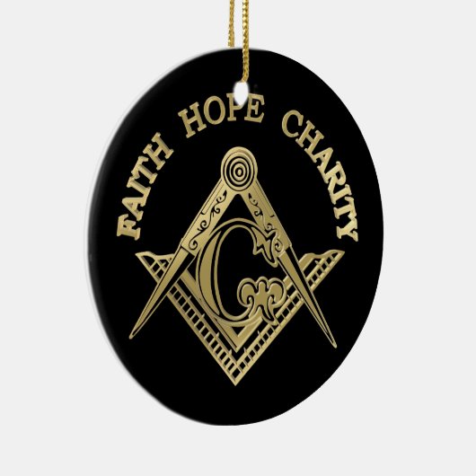 Masonic-symbool Keramisch Ornament (Rechts)