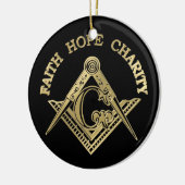 Masonic-symbool Keramisch Ornament (Links)