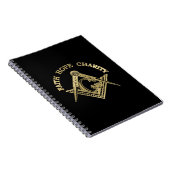 Masonic-symbool Notitieboek (Rechterzijde)
