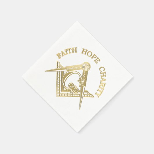 Masonic-symbool Servetten (Hoek)