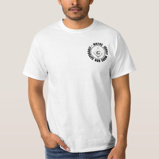 Masonic-symbool T-shirt (Voorkant)
