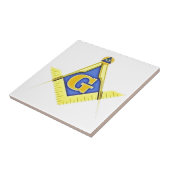 Masonic-symbool Tegeltje (Zijkant)