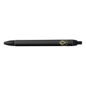 Masonic-symbool Zwarte Inkt Pen (Voorkant)