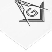 Masonic Table Runners | Vrijetijdsdecoratie Lange Tafelloper (Hoek)