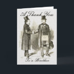 Masonic Thank You Bedankkaart<br><div class="desc">A Special Masonic Thank You to that special Brother.</div>
