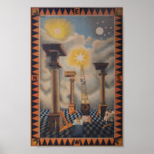 Masonic Tracing Board - Entertainment Apprentice Poster (Voorkant)