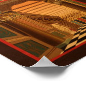 Masonic Tracing Board - Fellow Craft 2 Poster (Hoek)