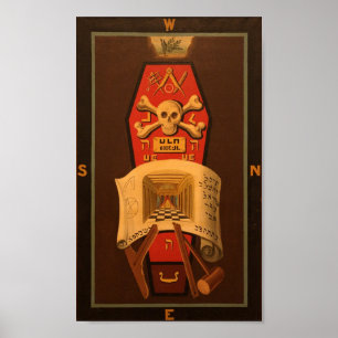 Masonic Tracing Board - Master Mason 2 Poster
