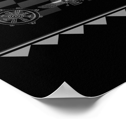 Masonic Tracing Board Poster (Hoek)