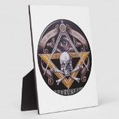 Masonic Virtue Fotoplaat (Zijkant)