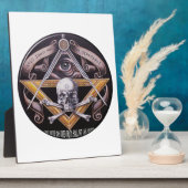 Masonic Virtue Fotoplaat (Zijkant)