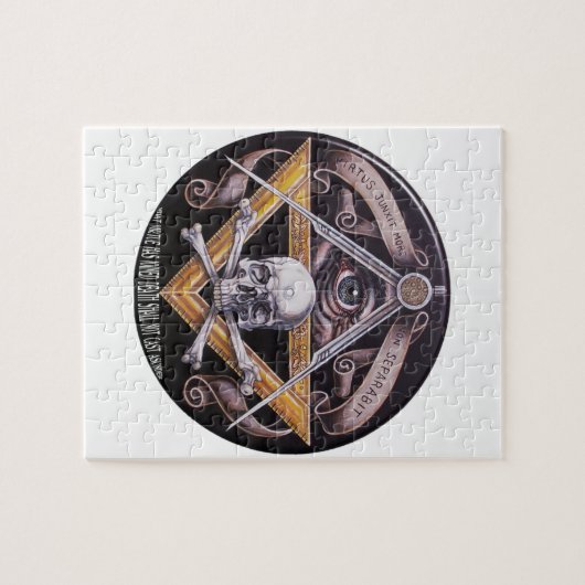 Masonic Virtue Legpuzzel (Horizontaal)