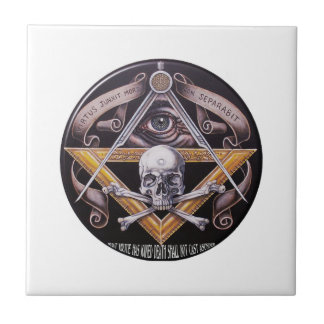 Masonic Virtue Tegeltje