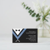 Masonic Visitekaartjes | Vrijmetselaar Officer Jew (Staand voorkant)