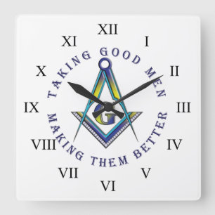 Masonic Wall klok