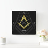 Masonic Wall klokken | Unieke Freemason Giften (Huis)