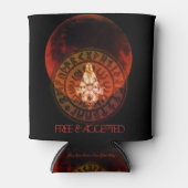 Masonic Warrior Blikjeskoeler (Voorkant)