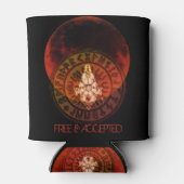 Masonic Warrior Blikjeskoeler (Achterkant)