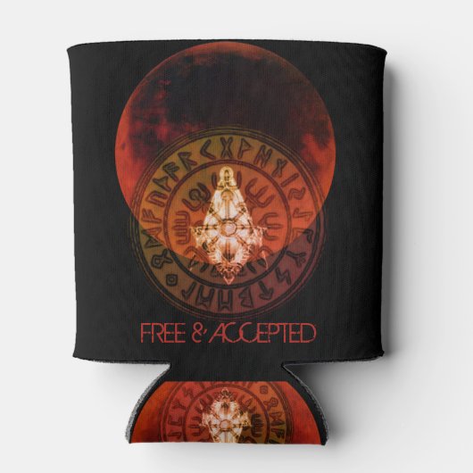 Masonic Warrior Blikjeskoeler (Achterkant)