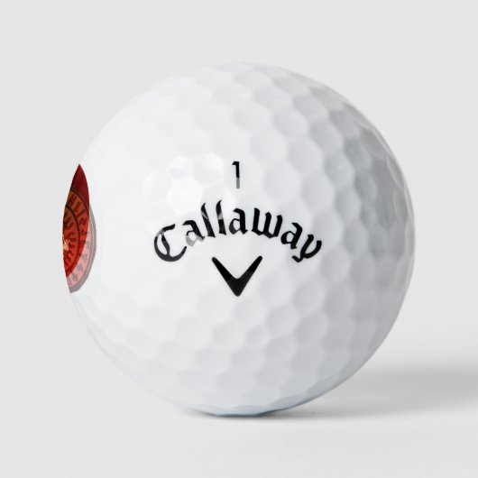 Masonic Warrior Golfballen (Logo)