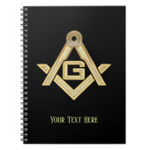 Masonic Warrior Notitieboek (Voorkant)