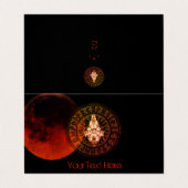 Masonic Warrior Visitekaartje (Buitenkant ongevouwen)