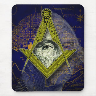 Masonic Washington Mousepad Muismat