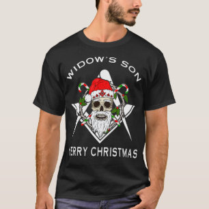 Masonic Widows Son Mason Merry Kerstmis en new T-shirt