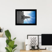 Masonic Ziggurat Poster (Thuiskantoor)