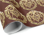 Masoniek Cadeaupapier (Rol Hoek)