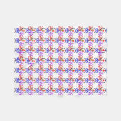 Masoniek Fleece Deken (Voorkant (Horizontaal))