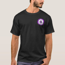 Masoniek T-shirt - Mannen Paars