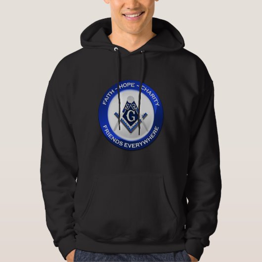 Masonieke Hoodie - Heren (Voorkant)