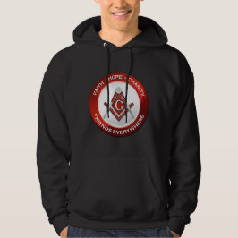 Masonieke Hoodie - Rood