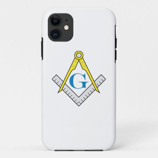 Masonieke iPhone hoes (Achterkant)