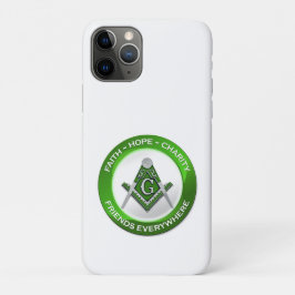 Masonieke iPhone/iPad Hoes Groen