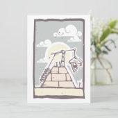 Masonieke Piramide Uitnodigingen (Staand voorkant)