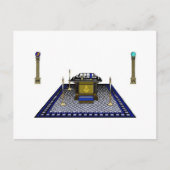 Masonisch briefkaart (Voorkant)