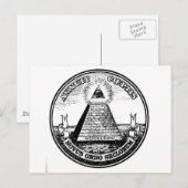 masonisch briefkaart (Voorkant / Achterkant)