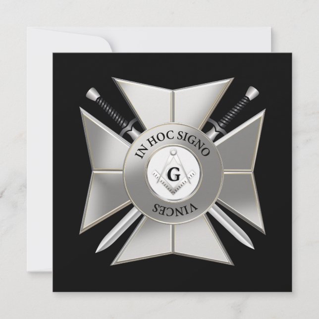 Masonisch kruis (Voorkant)