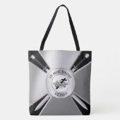 Masonisch kruis tote bag (Voorkant)