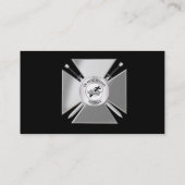 Masonisch kruis visitekaartje (Achterkant)