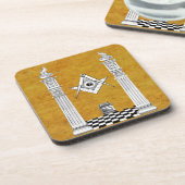 Masonisch Onderzetter (Linkerzijde)