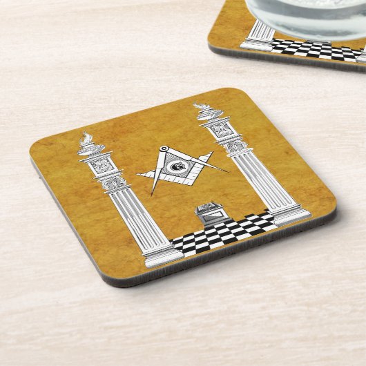 Masonisch Onderzetter (Linkerzijde)